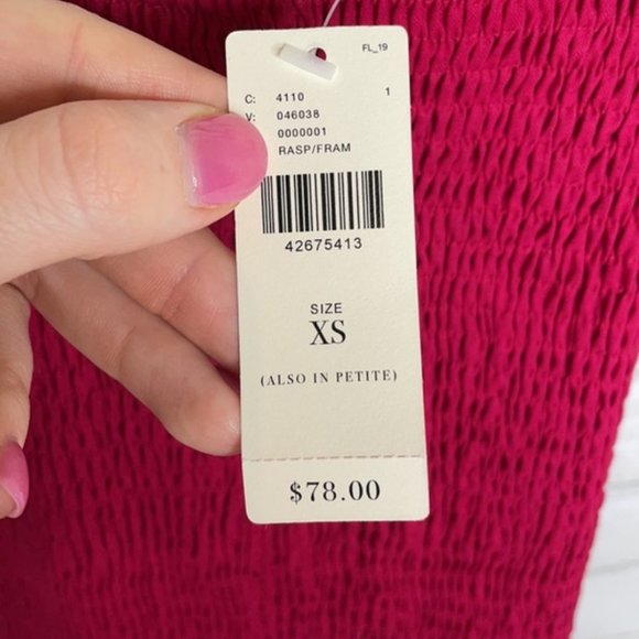 NWT Anthropologie Red Peplum Tank Top - Picture 11 of 13